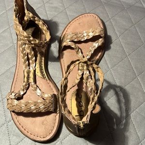 B.O.C. Braided Sandler w/back zip